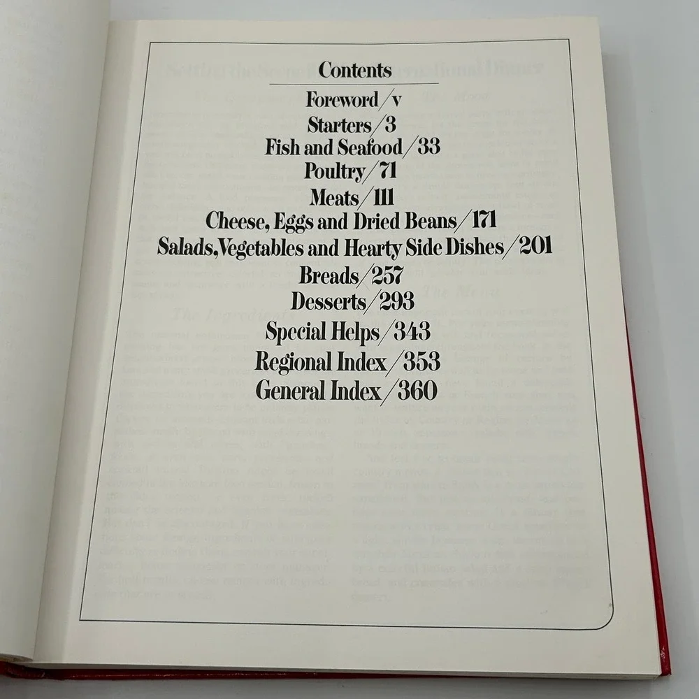 Betty Crockers International Cookbook 1980 Vintage Recipes Hardcover Illustrated